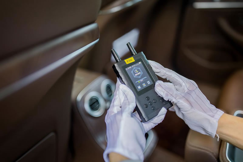 杭州某公司反窃听上门检测服务