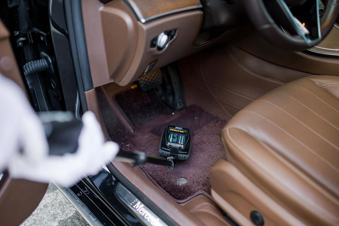 杭州某车辆反定位反跟踪